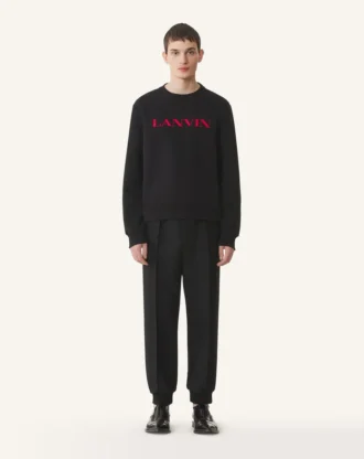 Lanvin broderad bomullströja Lanvin broderad bomullströja