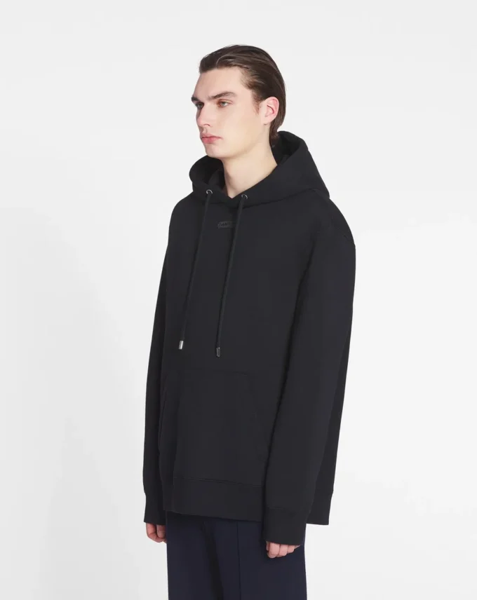 Lanvin Detaljerad löst sittande hoodie Lanvin Detaljerad löst sittande hoodie