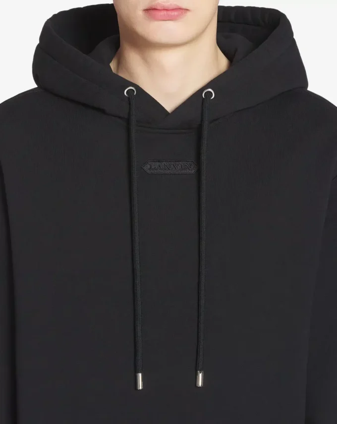 Lanvin Detaljerad löst sittande hoodie Lanvin Detaljerad löst sittande hoodie