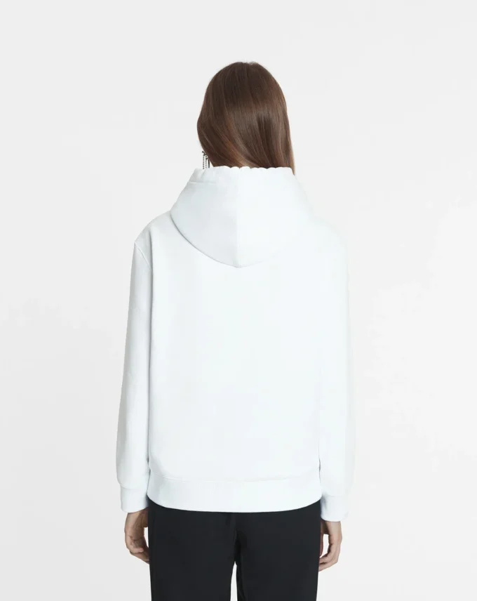 Lanvin-hoodie med broderade pärlor Lanvin-hoodie med broderade pärlor