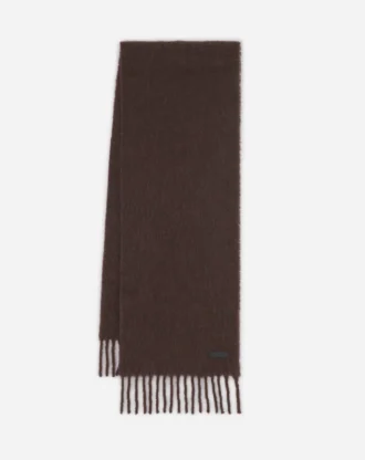 Lanvin-scarf med fransar i ull