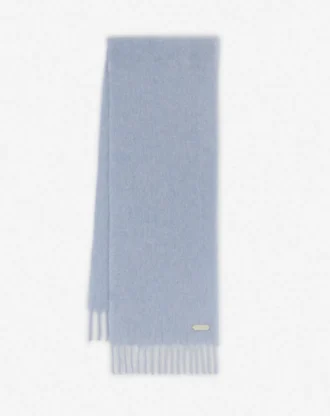 Lanvin-scarf med fransar i ull