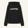 Lanvin Shearling Cotton Hoodie Lanvin Shearling Cotton Hoodie