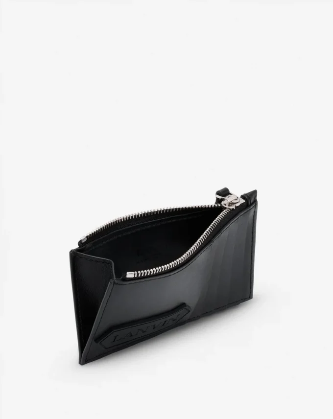 Lanvin Signature kortplånbok i läder Lanvin Signature kortplånbok i läder