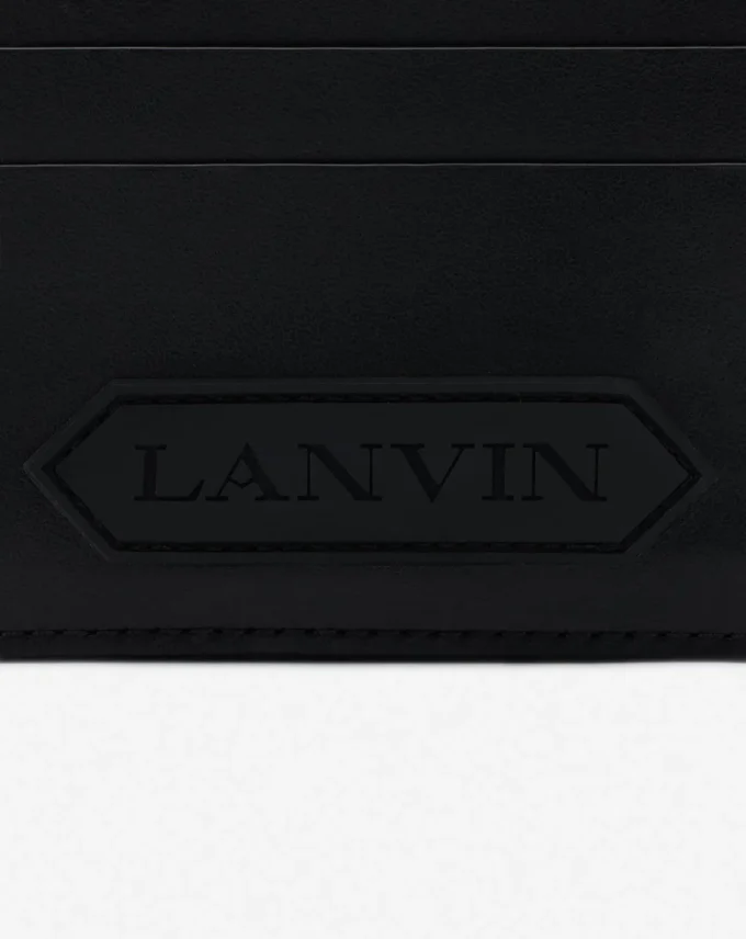Lanvin Signature kortplånbok i läder Lanvin Signature kortplånbok i läder