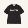 Lanvin T-shirt i shearlingbomull Lanvin T-shirt i shearlingbomull