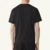 Lanvin T-shirt i shearlingbomull Lanvin T-shirt i shearlingbomull
