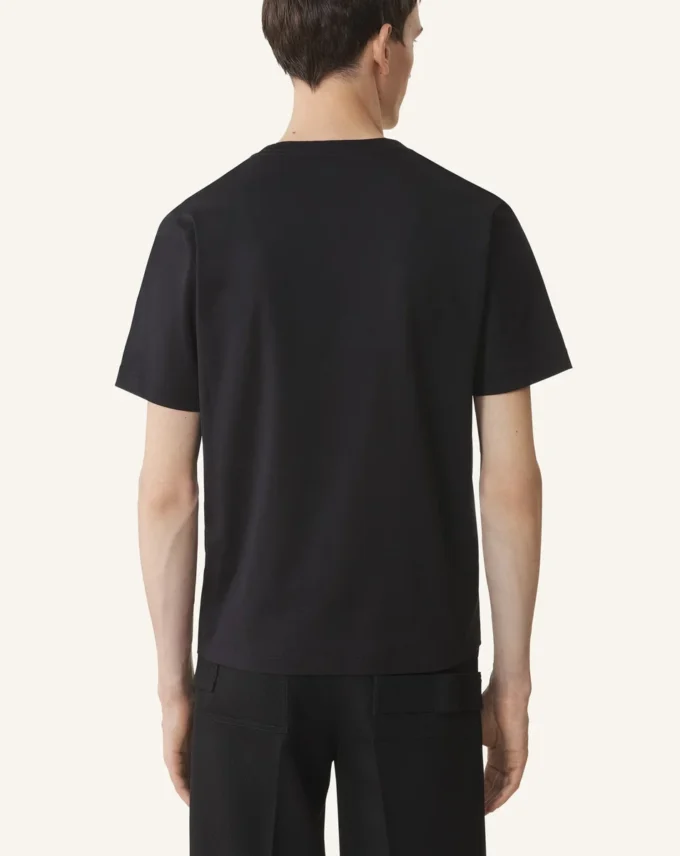 Lanvin T-shirt i shearlingbomull Lanvin T-shirt i shearlingbomull