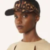 Lanvin Visir med leopardmönster Lanvin Visir med leopardmönster