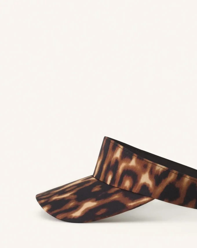 Lanvin Visir med leopardmönster Lanvin Visir med leopardmönster