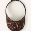 Lanvin Visir med leopardmönster Lanvin Visir med leopardmönster