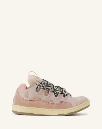 Läder Curb Sneakers