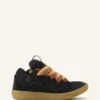 Läder Curb Sneakers