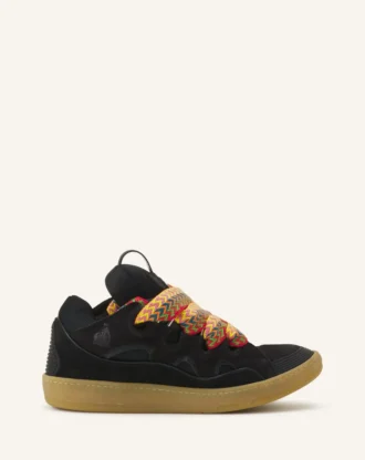 Läder Curb Sneakers