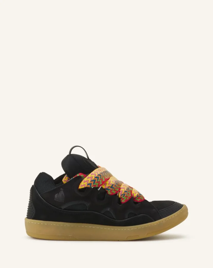 Läder Curb Sneakers