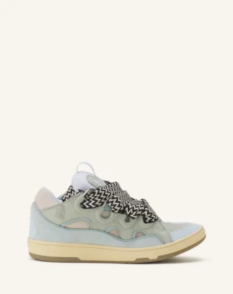 Läder Curb Sneakers