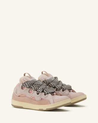 Läder Curb Sneakers