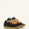 Läder Curb Sneakers