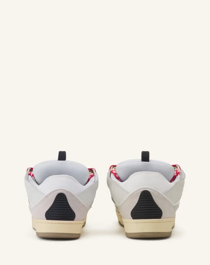 Läder Curb Sneakers