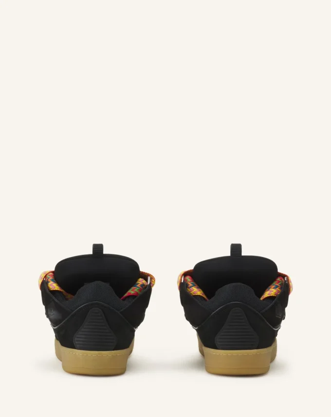 Läder Curb Sneakers