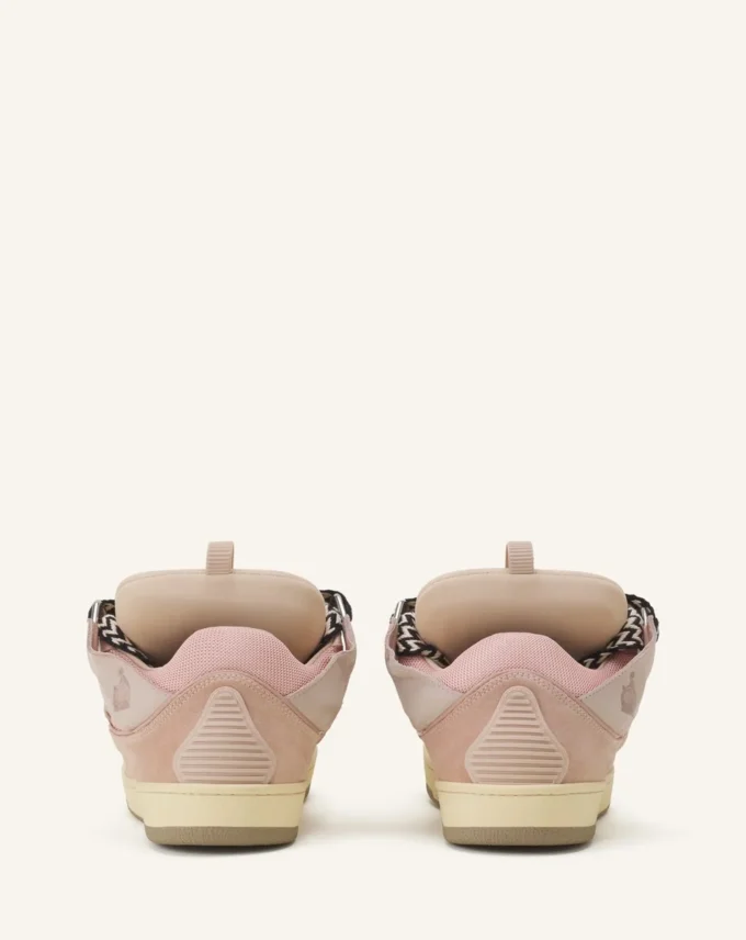 Läder Curb Sneakers