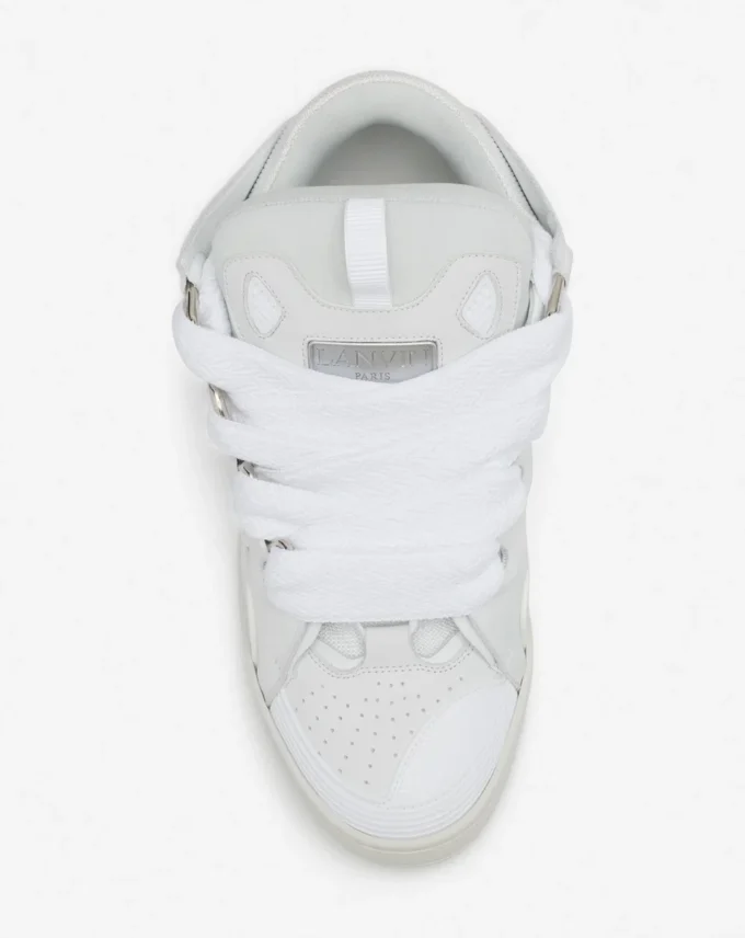Läder Curb Sneakers
