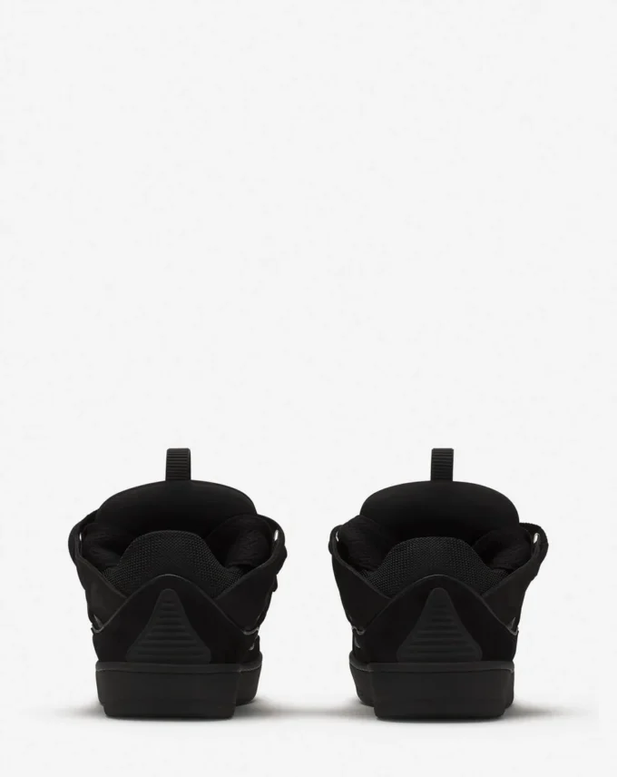 Läder Curb Sneakers