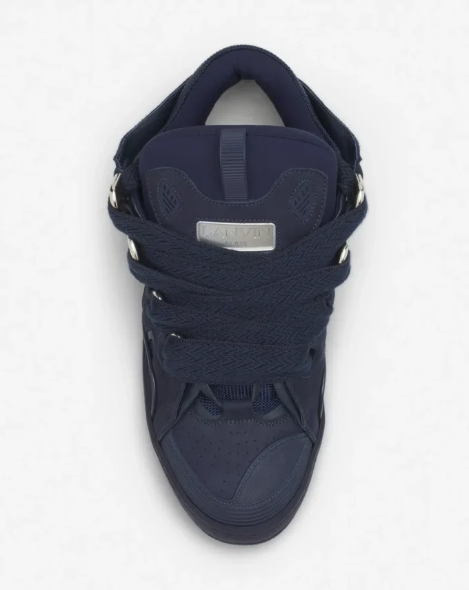 Läder Curb Sneakers