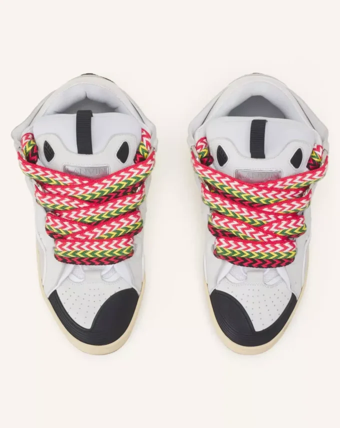 Läder Curb Sneakers