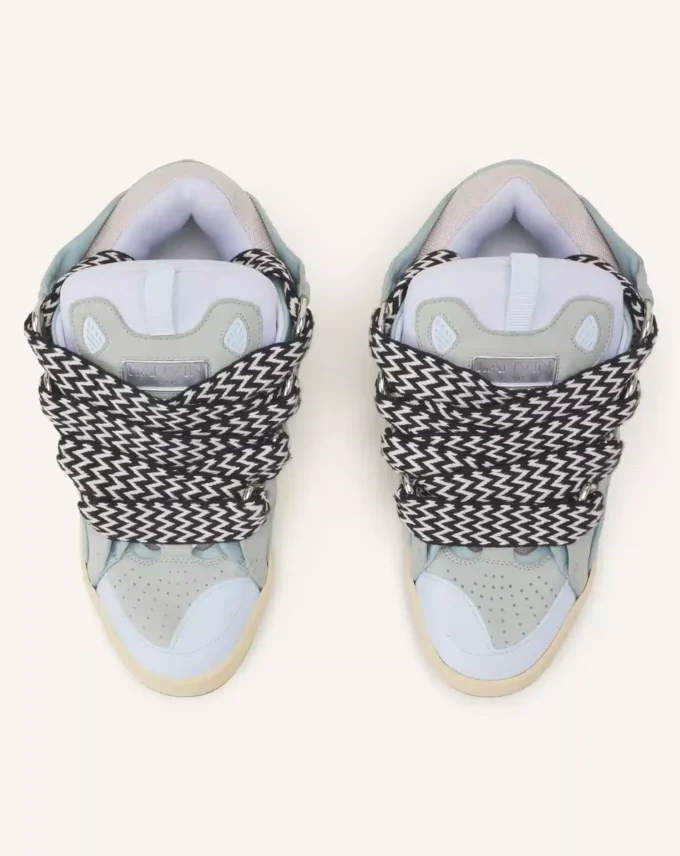 Läder Curb Sneakers