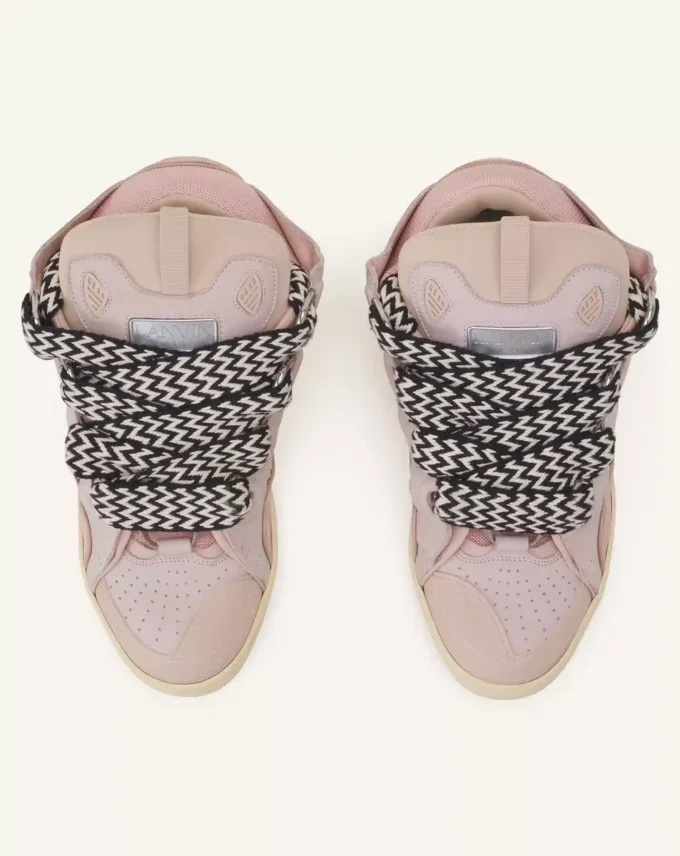 Läder Curb Sneakers