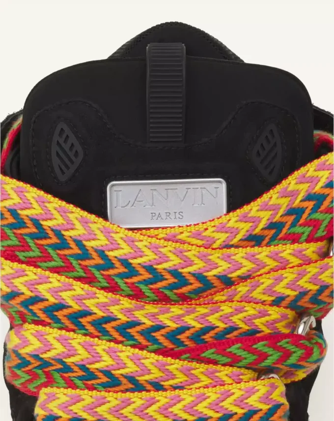 Läder Curb Sneakers