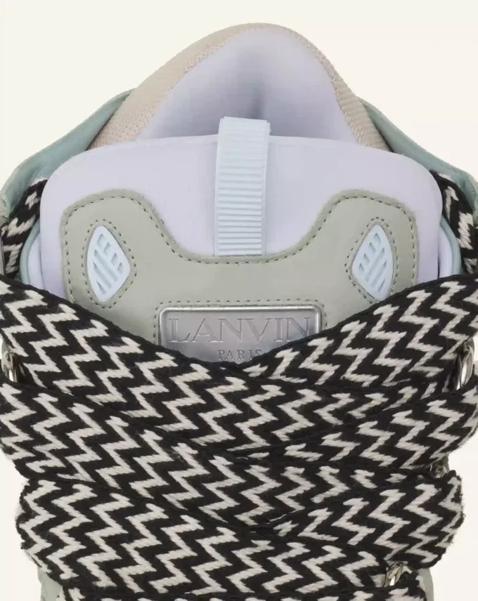 Läder Curb Sneakers
