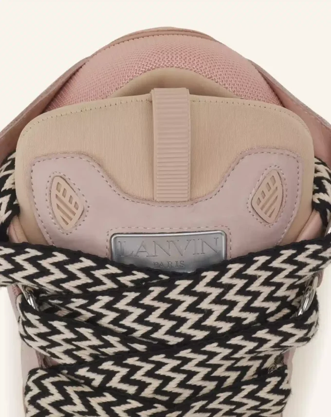 Läder Curb Sneakers