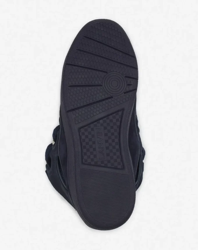Läder Curb Sneakers