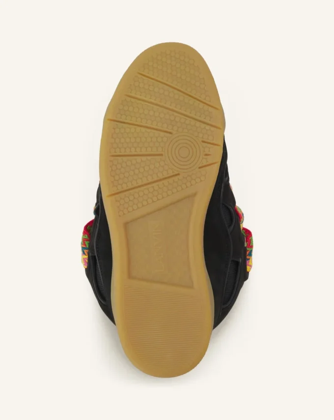 Läder Curb Sneakers