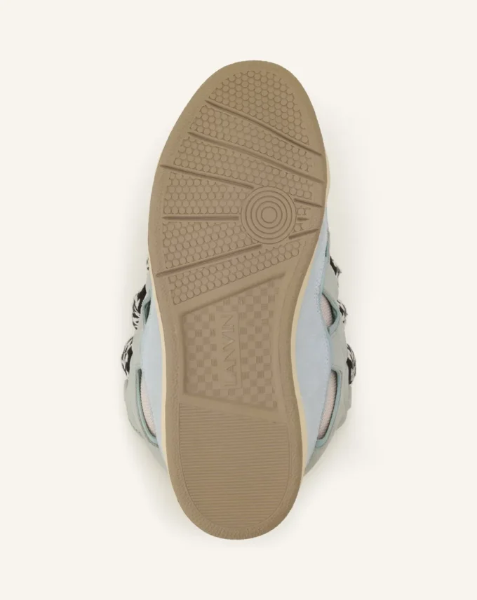 Läder Curb Sneakers