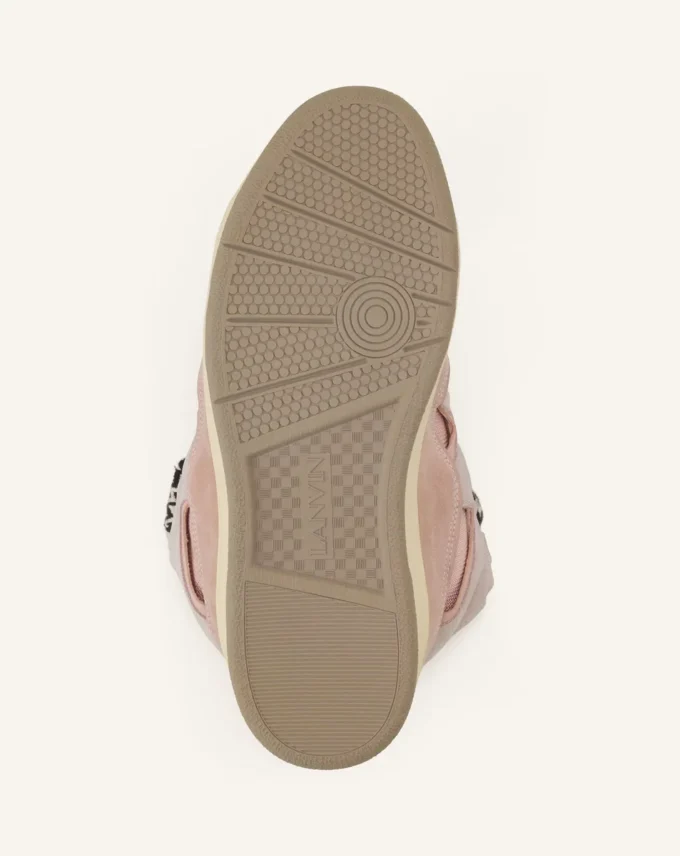 Läder Curb Sneakers