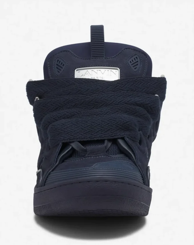 Läder Curb Sneakers