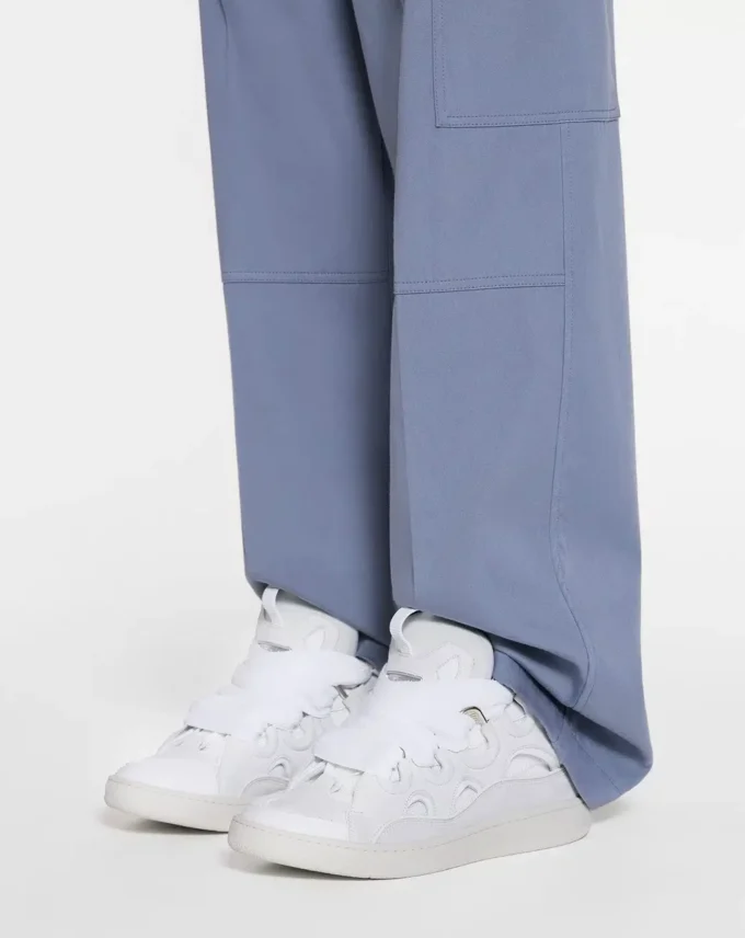 Läder Curb Sneakers