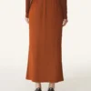 Midikjol i charmeuse Midikjol i charmeuse