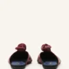 Midnight Step lädermule med rosett Midnight Step lädermule med rosett