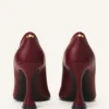Midnight Step läderpumps med rosett Midnight Step läderpumps med rosett