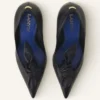 Midnight Step läderpumps med rosett Midnight Step läderpumps med rosett