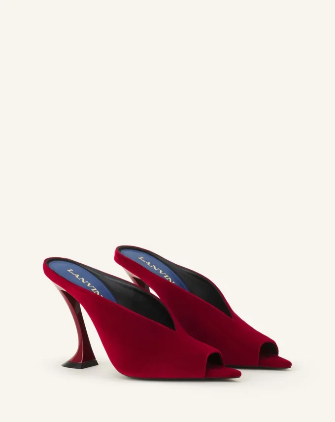 Midnight Step Mule i sammet Midnight Step Mule i sammet