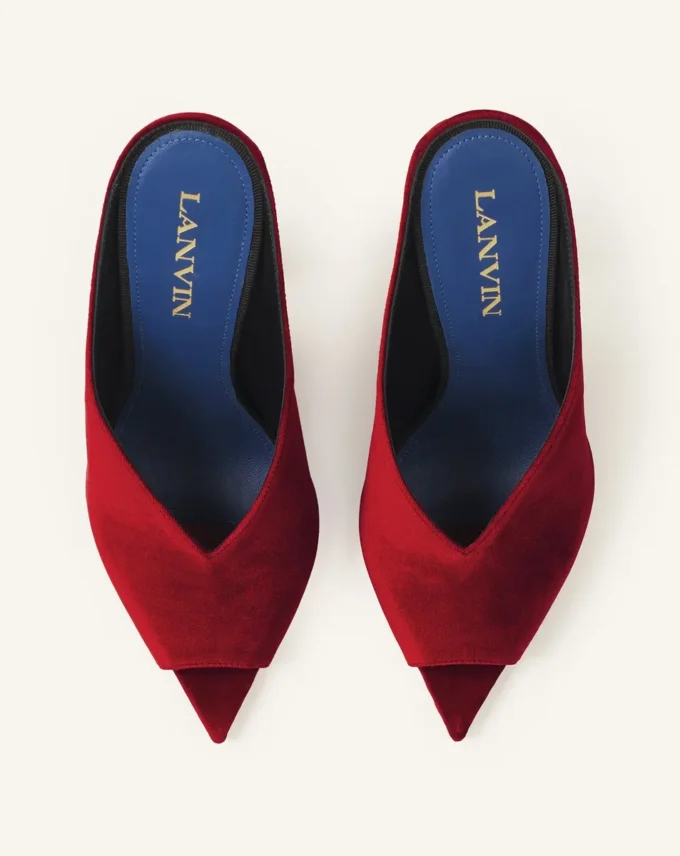 Midnight Step Mule i sammet Midnight Step Mule i sammet