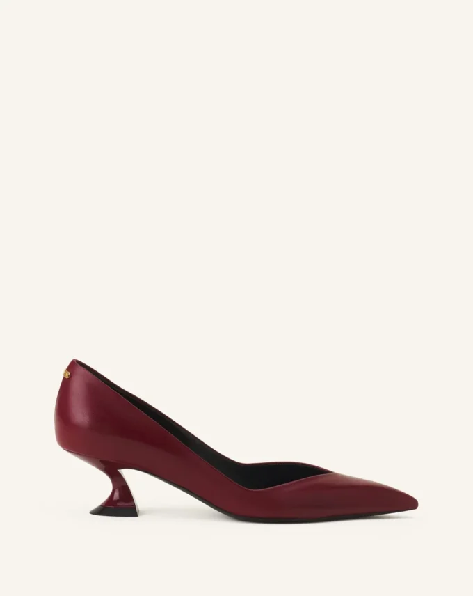Midnight Step Pump i läder Midnight Step Pump i läder