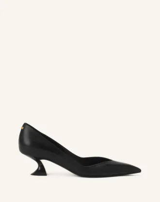 Midnight Step Pump i läder Midnight Step Pump i läder