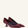 Midnight Step Pump i läder Midnight Step Pump i läder