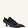 Midnight Step Pump i läder Midnight Step Pump i läder